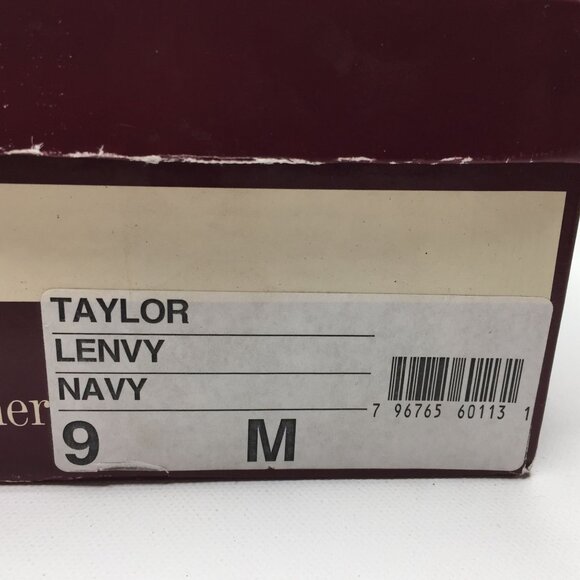 Etienne Aigner Womens Pumps Taylor Lenvy All Leather Upper Navy Blue Size 9M - Picture 12 of 12